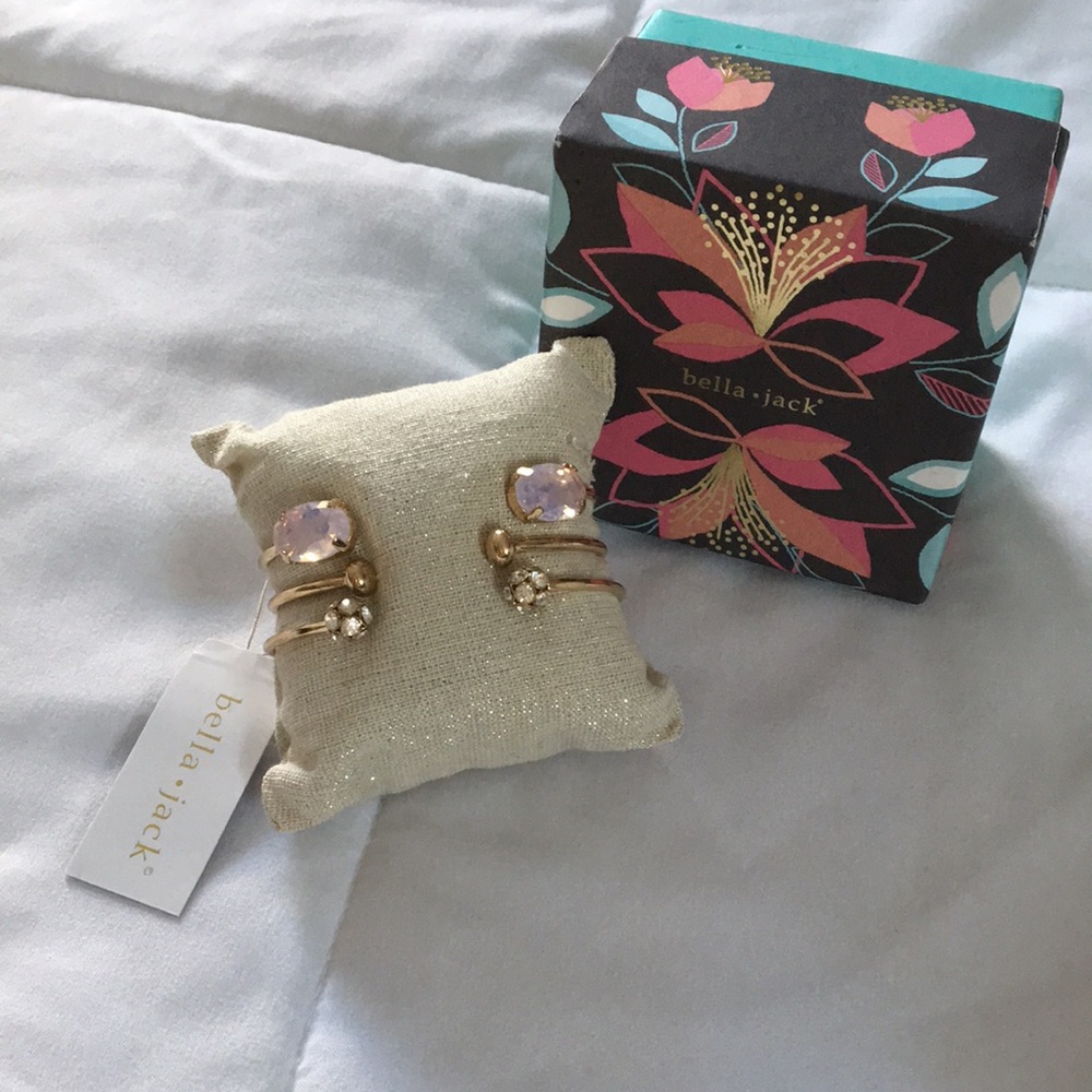 NWT Bella•Jack golden bracelets - Picture 2 of 7